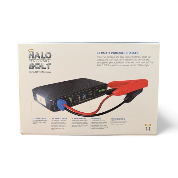 HALO BOLT Ultimate Portable Charger 57720 - BLUE - Picture 2 of 4
